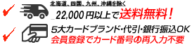 即日配送アイコンのある商品は15時までのご注文を即日配送

！　5

大カードブランド・代引・銀行振込OK
