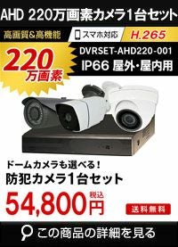 adh220万画素1台カメラセット