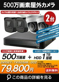 4in1 500万画素2台カメラセット