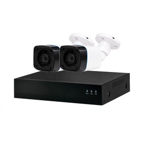 防犯カメラセット 格安 防水 屋外 IP66 広角3.6ｍｍ 防犯カメラ 2台セット AHD 200万画素　20mケーブル付き DVRSET-AHD200HK-002