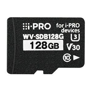 Panasonic（i-PRO） microSDXCメモリーカード WV-SDB128G | 防犯カメラ