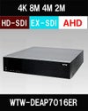 4K800万画素対応EX-SDI/HD-SDI 16ch RAID対応 デジタルビデオレコーダー(DVR) WTW-DEAP7016ER 