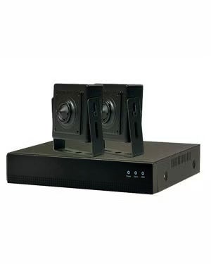 防犯カメラセット 屋内 家庭用 小型カメラ2台セット 6in1 HD-SDI EX-SDI AHD TVI CVI CVBS 200万画素 小型ピンホールカメラ 常時録画 動体検知録画 DVRSET-PIN200KD-002
