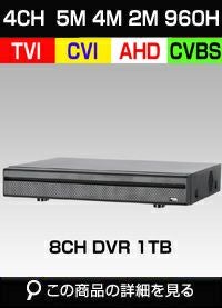 8チャンネルレコーダー