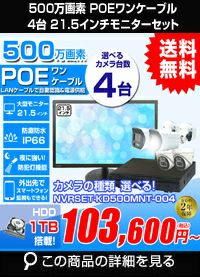 安価な高性能防犯カメラセット特集 | 防犯カメラ・監視カメラ専門通販